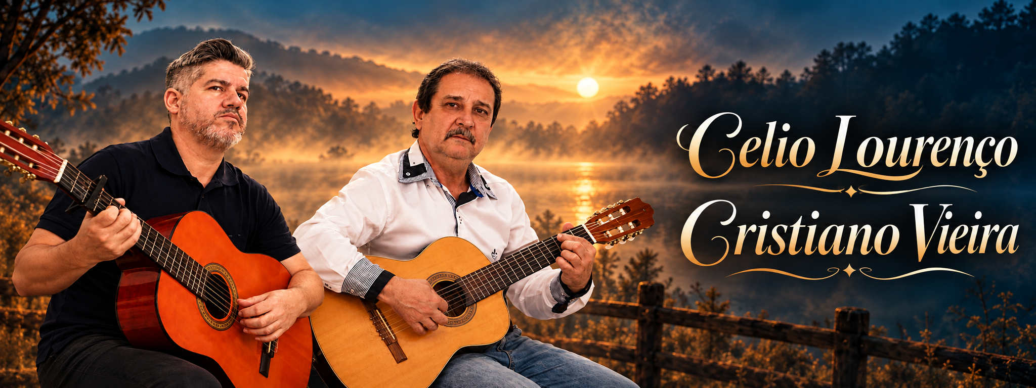 Banner de Celio Lourenço e Cristiano Vieira